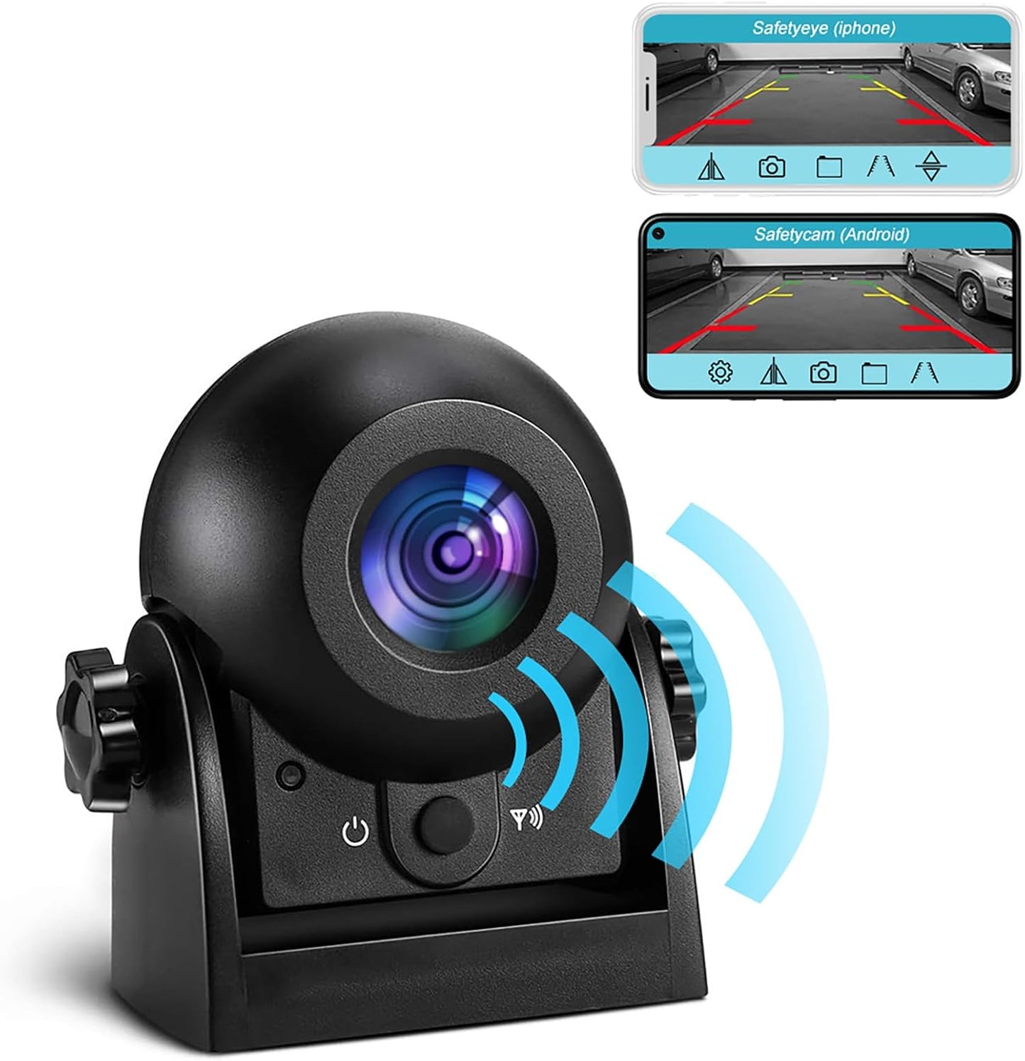 Uzone Rückfahrkamera  Auto Kabellos,Nachtsicht,IP68 Wasserdicht,Magnetisch