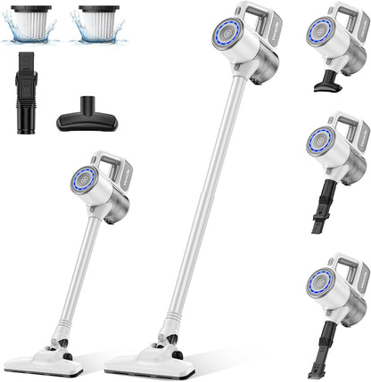 VersLife S6PRO Kabelloser Staubsauger, 30 kPa mit 30 Minuten Akkulaufzeit, 4 in 1