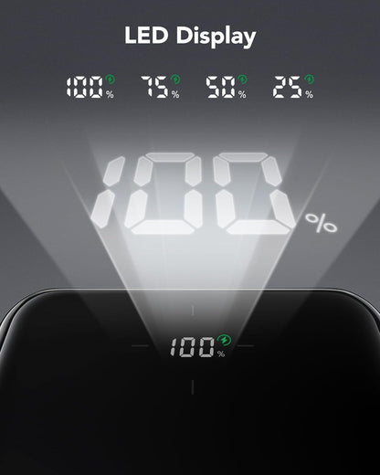 VRURC Powerbank 20000mAh, tragbares Ladegerät mit USB-C 20W Schnellladefunktion,