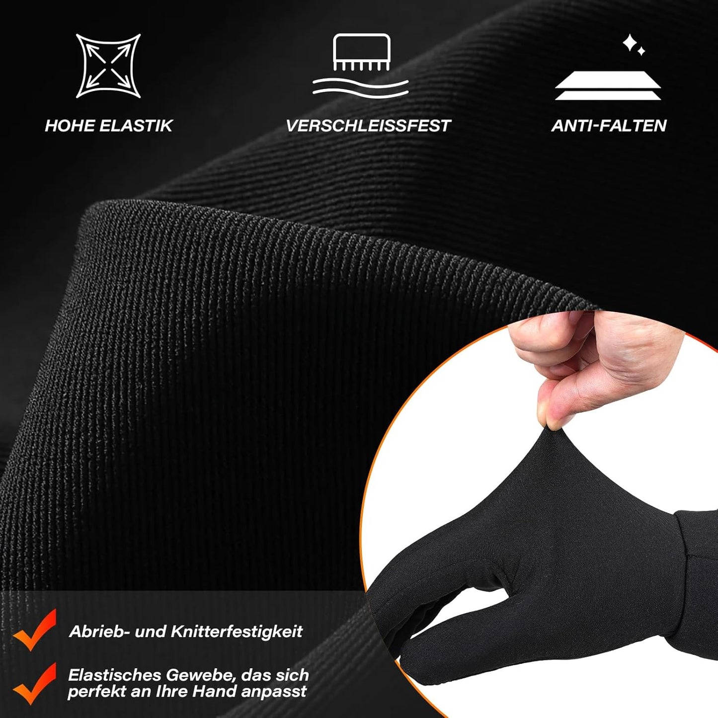 V.Step Beheizbare Handschuhe für Damen und Herren, wiederaufladbare mit Touchscreen (Medium)