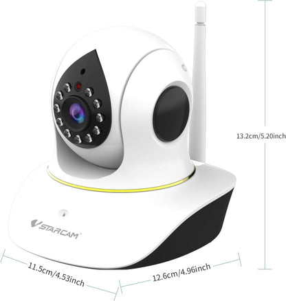 VSTARCAM Überwachungskamera Innen 3MP Haustier Kamera WLAN Nachtsicht, Sound Motion,Baby Überwachungs