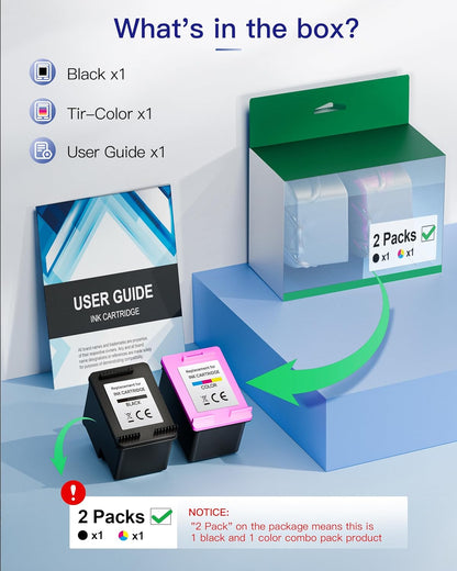 VVQV Druckerpatronen PG-540 Schwarz CL-541 Color 540XL 541XL Multipack Ersatz für Canon