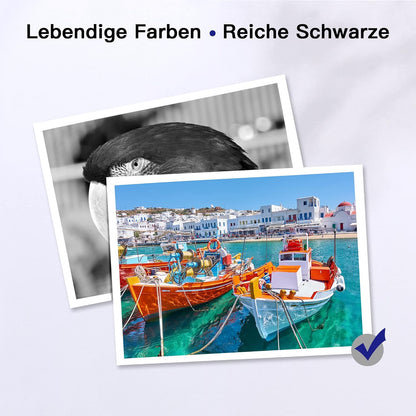 VVQV Druckerpatronen PG-540 Schwarz CL-541 Color 540XL 541XL Multipack Ersatz für Canon