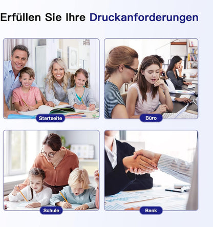 VVQV Druckerpatronen PG-540 Schwarz CL-541 Color 540XL 541XL Multipack Ersatz für Canon