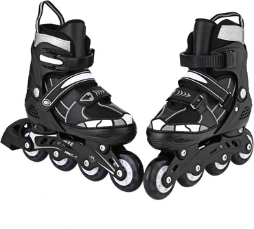 Weskate Xmbt-1003 Kinder Rollschuhe Inline-Skates für Herren M(35-38) schwarz