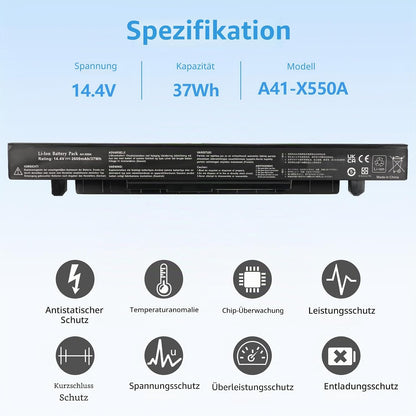 Wikinu A41-X550A Laptop Akku Ersatz für ASUS A41-X550 X550 X550C X550CA...