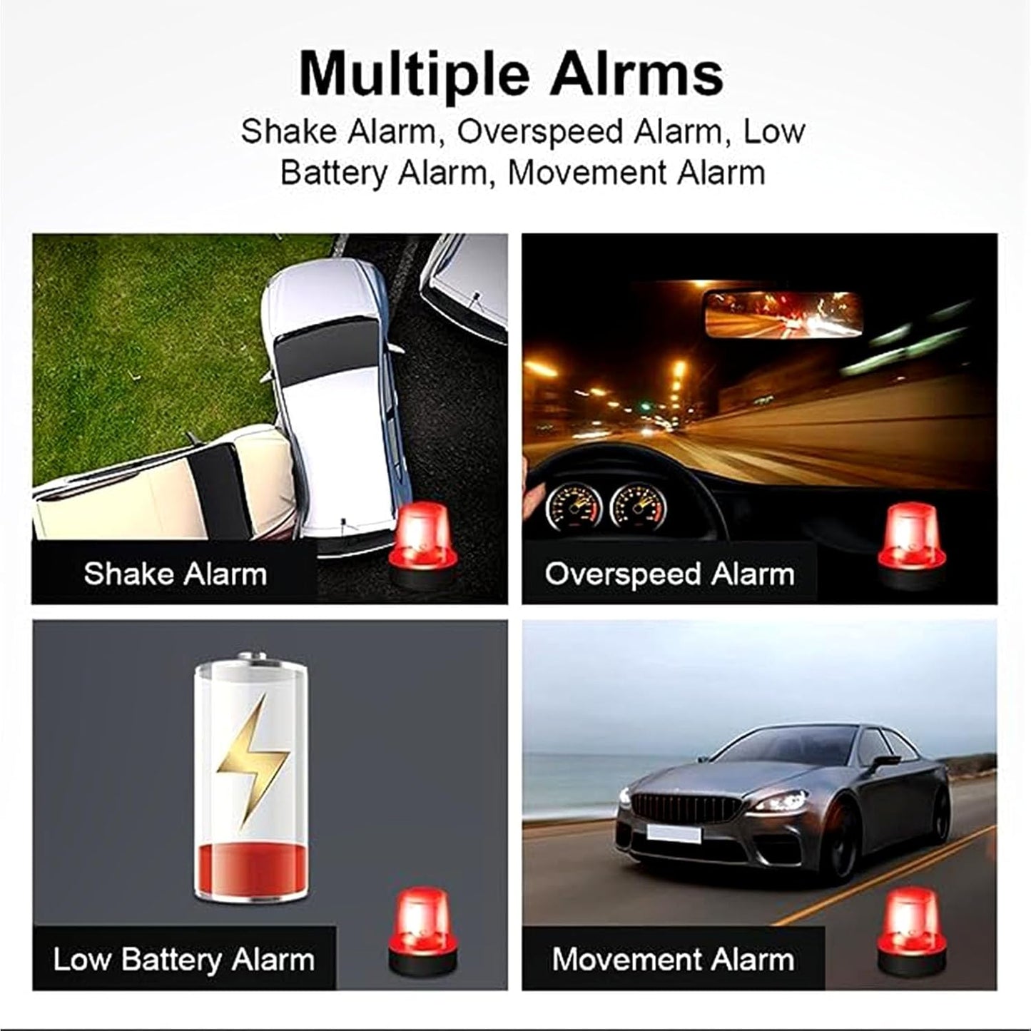 Winnes 4G Mini GPS Tracker 1500 mAh - Auto GPS/AGPS/LBS Echtzeit