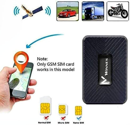 Winnes 4G Mini GPS Tracker 1500 mAh - Auto GPS/AGPS/LBS Echtzeit