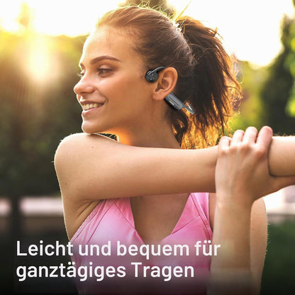 Wantek Open Ear Knochenschall Kopfhörer Bluetooth 5.3,IP68,Sportkopfhörer
