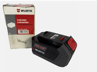 Würth Master M-Cube Basic Li-Ion Batterie Akku 18 V 4 Ah Battery