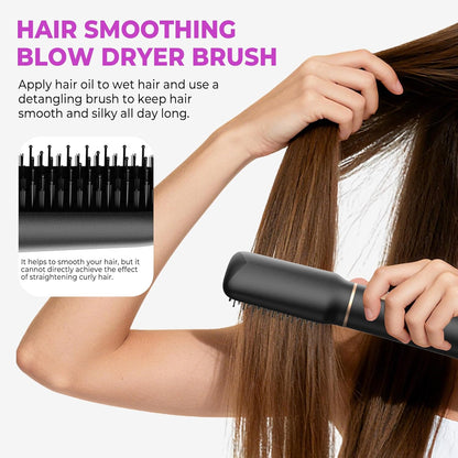 Hairstyler 5 in 1 Airstyler WT665 Haarstyler Luft Lockenstab Föhn Thermal Brush Glättbürste Set