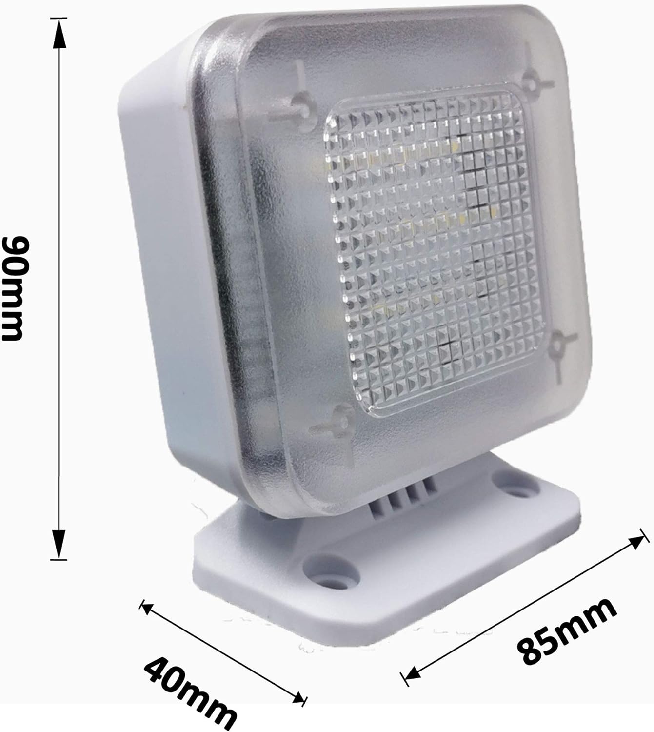 Simulateur de télévision LED de sécurité domestique 4VWIN avec minuterie numérique et veilleuse