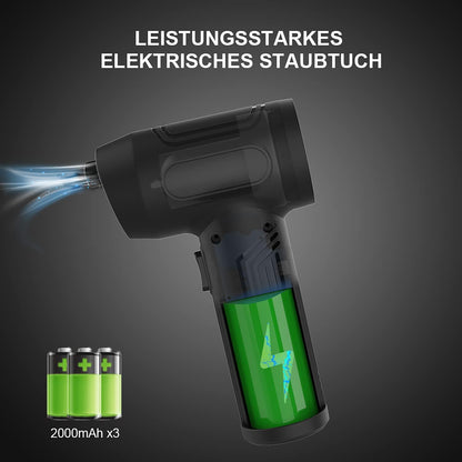 Woowind   Elektrische Staubgebläse 50000RPM Druckluftspray PC Reinigung, USB , Air Duster, Schwarz