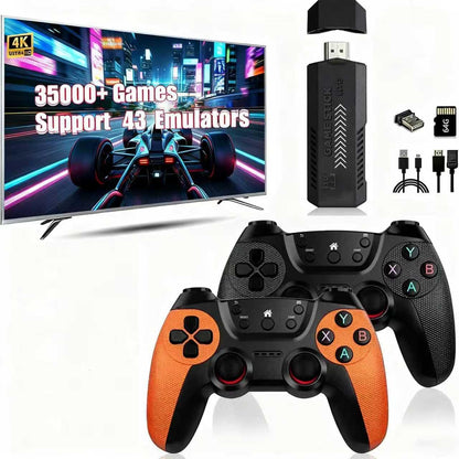 X2 Pro Retro-Spielkonsole, 4K 64GB Spielkonsole mit über 30.000 vorinstallierten Spielen