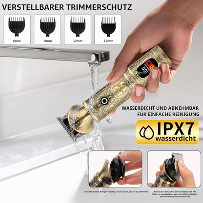 Professioneller Akku-Haarschneider für Männer 6-in-1 Trimmer-Set (7500 RPM, Akku)