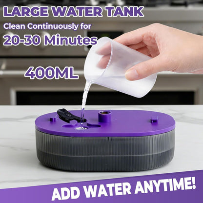 Yaskyly 1350W Dampfreiniger Handgerät 130℃ Tragbarer 400ml