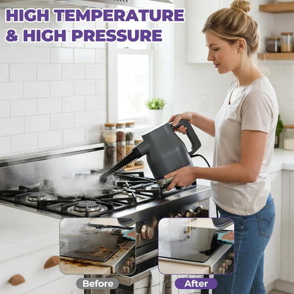 Yaskyly 1350W Dampfreiniger Handgerät 130℃ Tragbarer 400ml