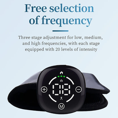 Yonars Elektrisches Fußmassagegerät, Intelligente Massagematte 10 Modi 20 Einstellbare Frequenzen EMS
