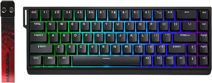 YUNZII MAD68 HE Rapid TriggerGaming-Tastatur mit Magnet-Switches, 60% Kabelgebunden