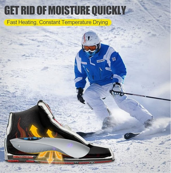 YOUNUO Schuhtrockner, Schuhauffrischer mit UV-Licht, Schuhwärmer, schnellen Desinfektion/Trocknung