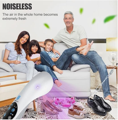 YOUNUO Schuhtrockner, Schuhauffrischer mit UV-Licht, Schuhwärmer, schnellen Desinfektion/Trocknung