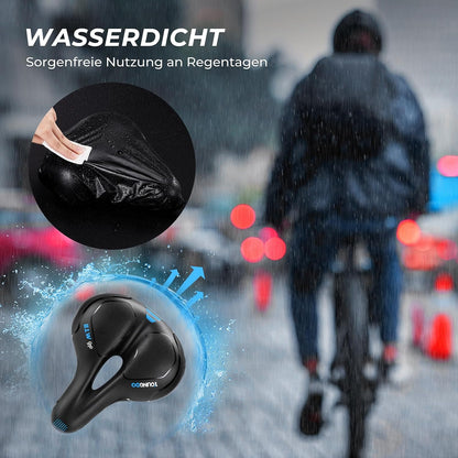 YOUNGDO Fahrradsattel, Ergonomischer Fahrrad Sattel, Fahrradsitz Memory-Schaum,