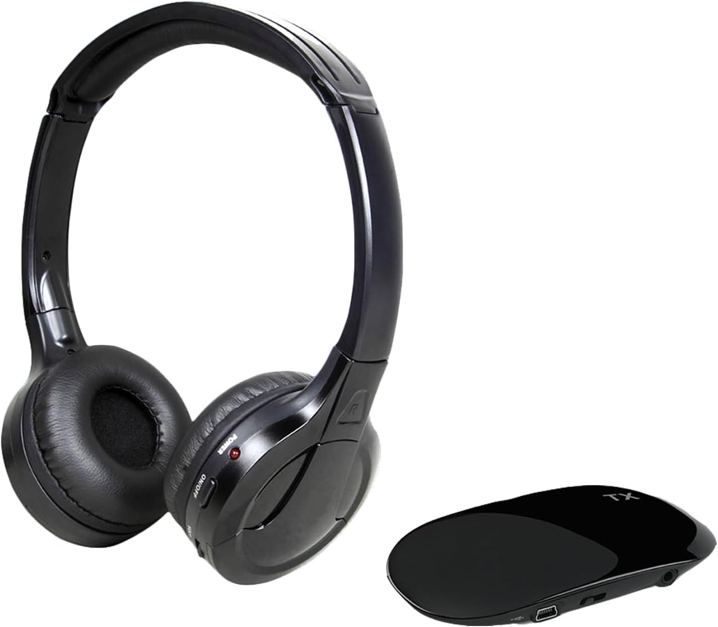ZANCHIE Kabellose Stereo-Kopfhörer Over-Ear-Headset mit Sender