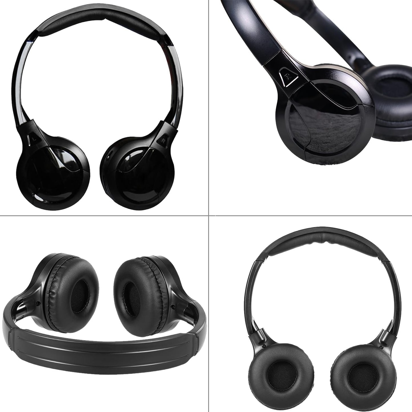 ZANCHIE Kabellose Stereo-Kopfhörer Over-Ear-Headset mit Sender