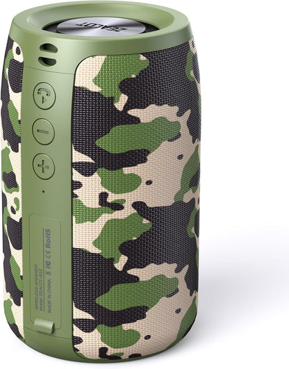 ZEALOT Bluetooth Lautsprecher,10W Musikbox mit USB/TF Karte/AUX,Wasserdicht,12h