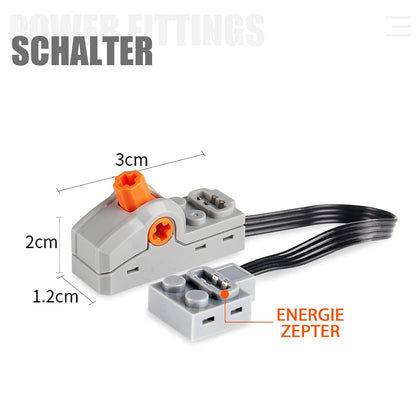 ZMBlock Bausteine Technik Motor Sets Technic Power Functions (4 Stück)